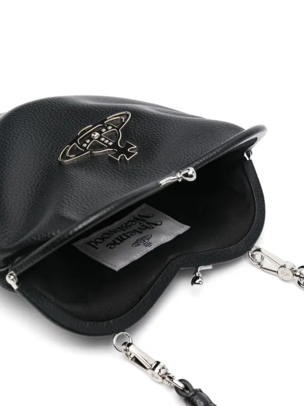 ショルダーバッグ・ポシェット Mini Heart Crossbody Bag Vivienne Westwood Belle Heart Mini Bag | Black | FARFETCH JO