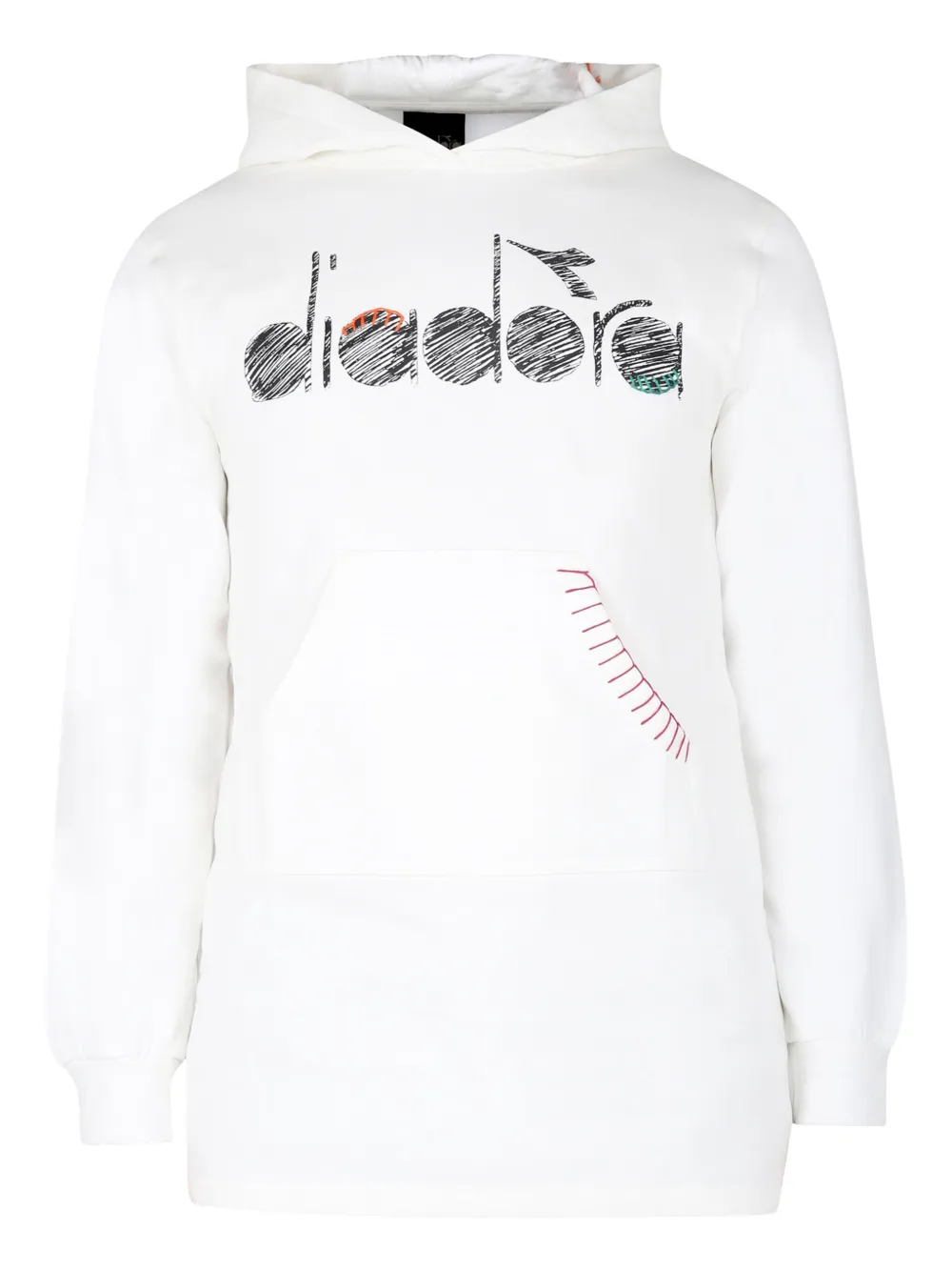 Diadora Junior Jurk met logoprint Wit