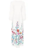 Bambah Hibiscus Tuscan dress - White