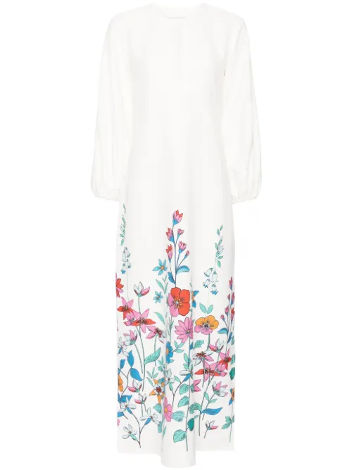 Bambah robe Hibiscus Tuscan - Blanc - Bambah - Modalova