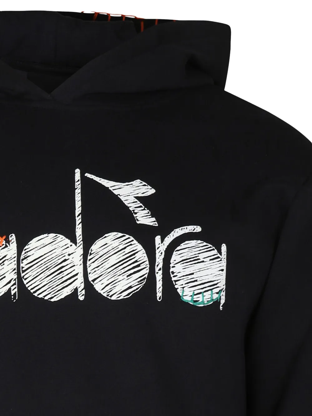 Diadora Junior Jurk met logoprint Zwart