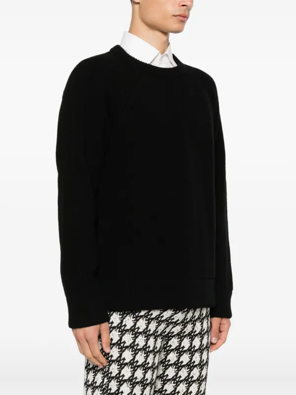 【関税&送料込】Valentino Garavani Sweaters Black Valentino Garavani chunky-knit Sweater | Black | FARFETCH JO
