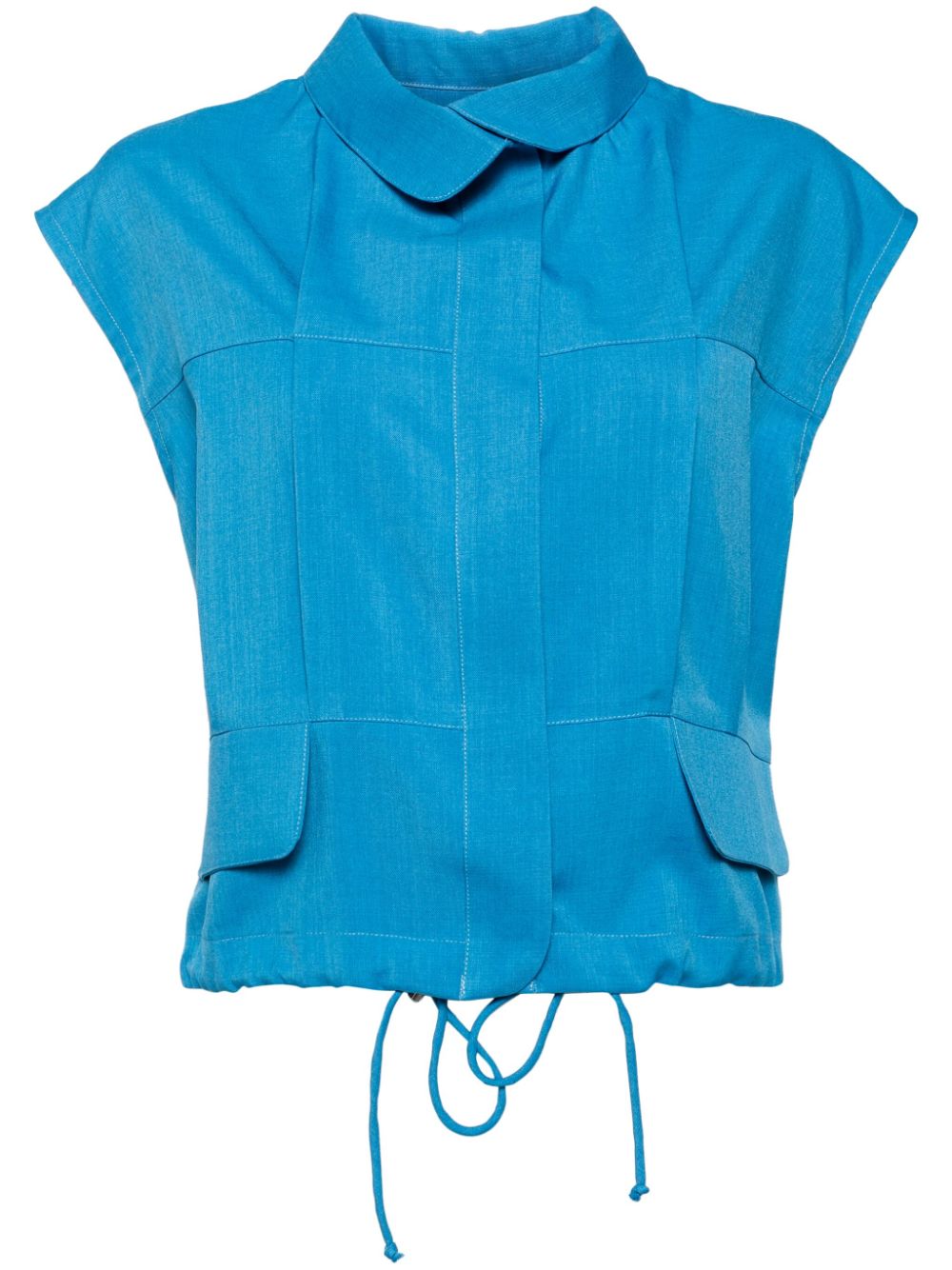 Shop Bambah Blue Elizabeth Vest