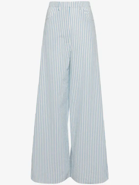 Bambah Kate striped wide-leg trousers