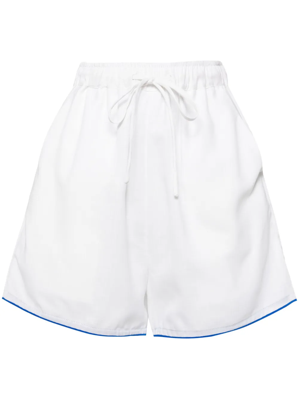 Bambah short Hibiscus en lin | blanc | Image 1