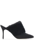 Manolo Blahnik 90mm Fabio mules - Black
