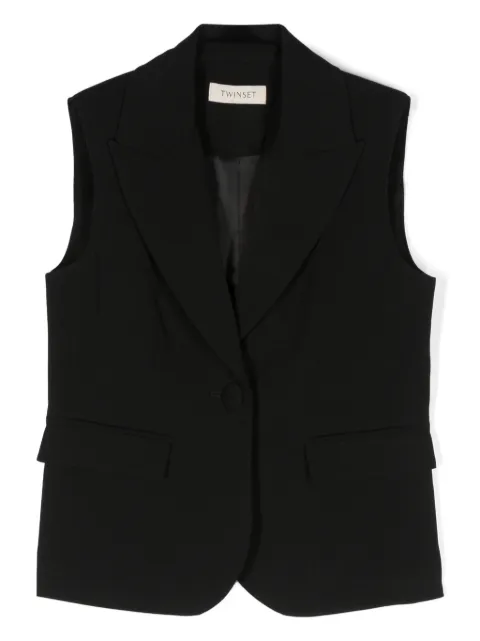 TWINSET Kids single-breasted gilet