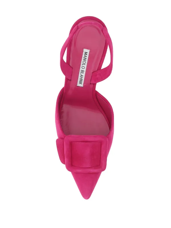 Manolo Blahnik Maysli 70mm パンプス | ピンク | FARFETCH JP