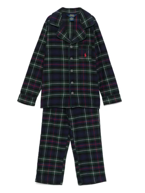 POLO RALPH LAUREN KIDS skotskternet Kesington pyjamas
