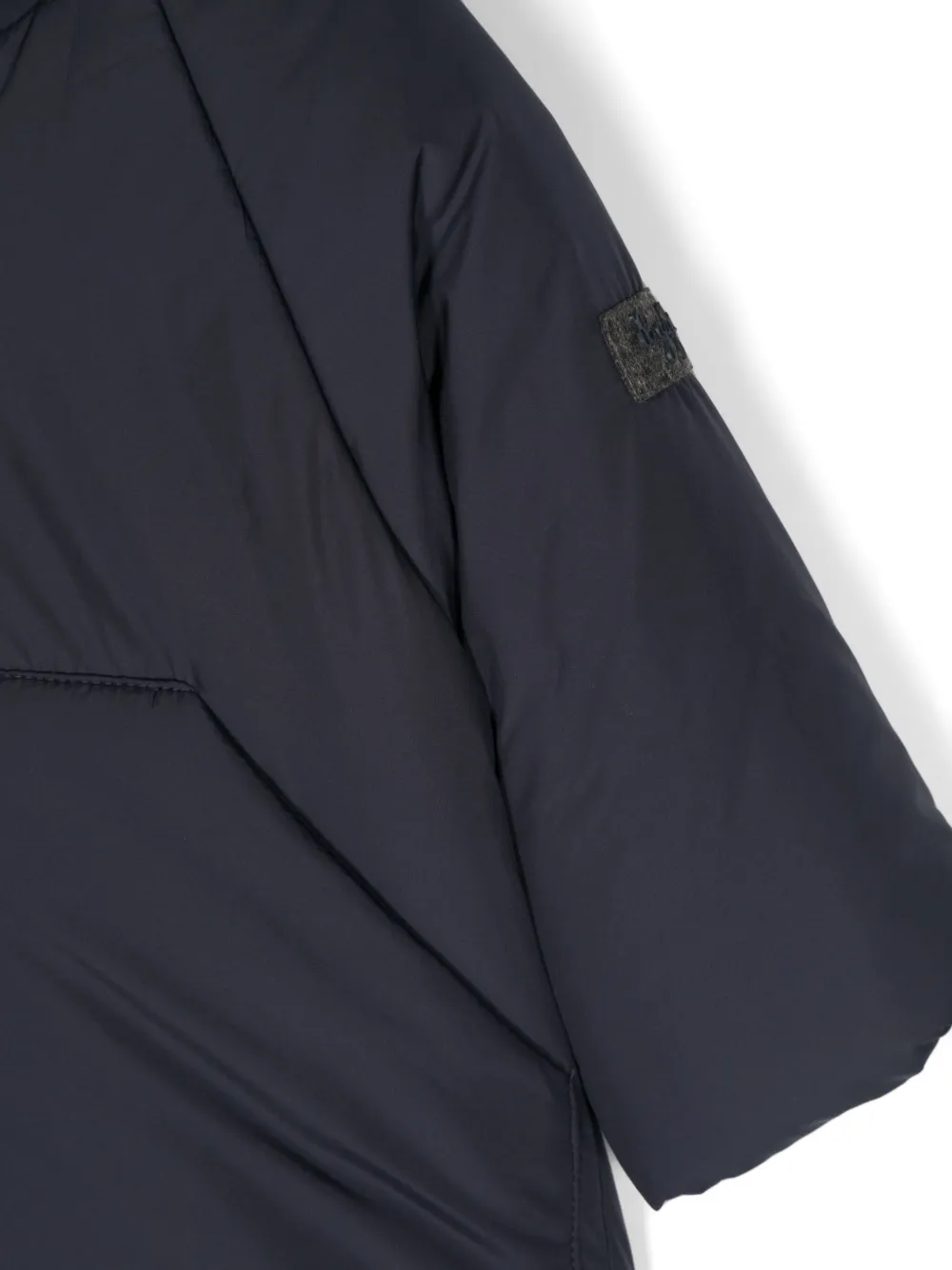 Il Gufo Donsjack met logopatch Blauw