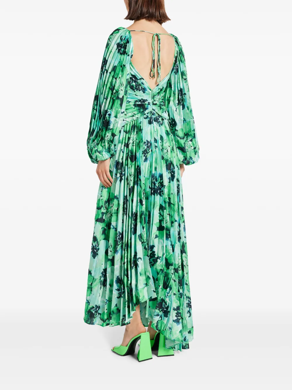 Acler Larimer jurk Groen