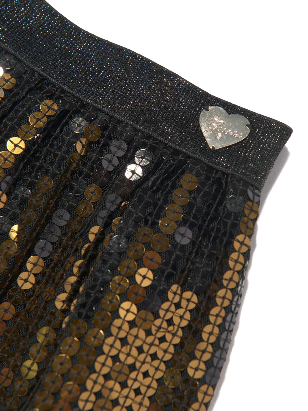 guess kids Mini-rok met pailletten Zwart