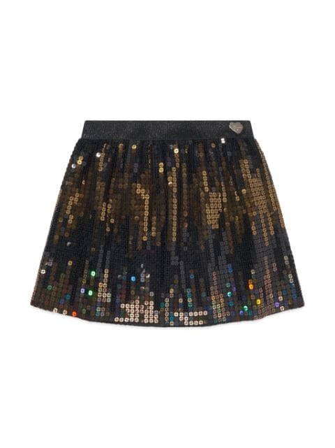 guess kids sequinned mini skirt