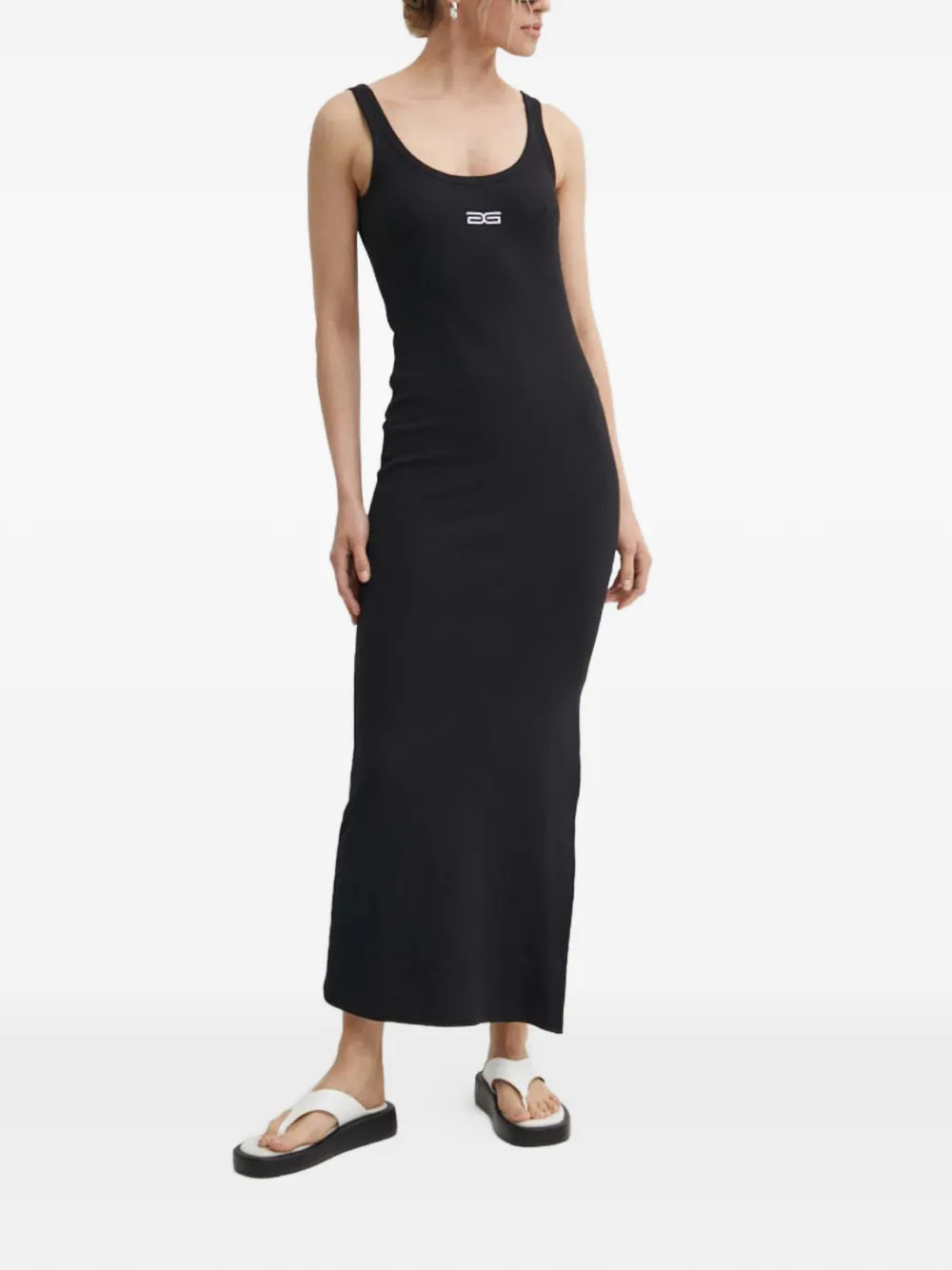 Side-Split Maxi Dress