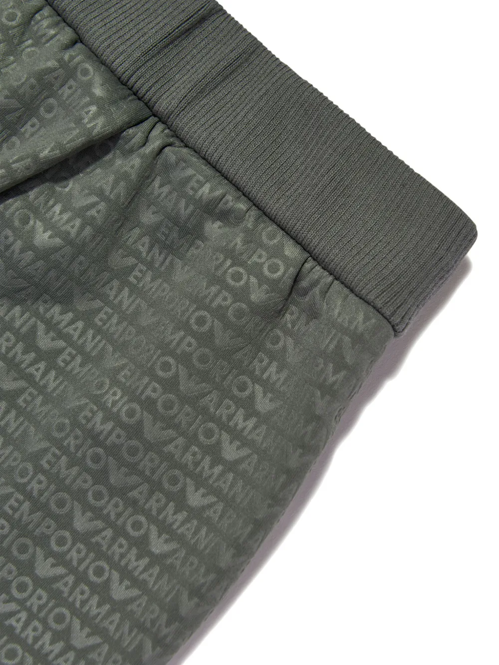 Emporio Armani Kids Cargo trainingsbroek met logo Groen