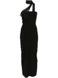 MANURI Elsa maxi dress - Black