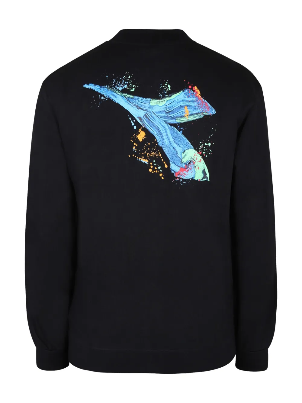 Diadora Junior Sweater met rits Zwart