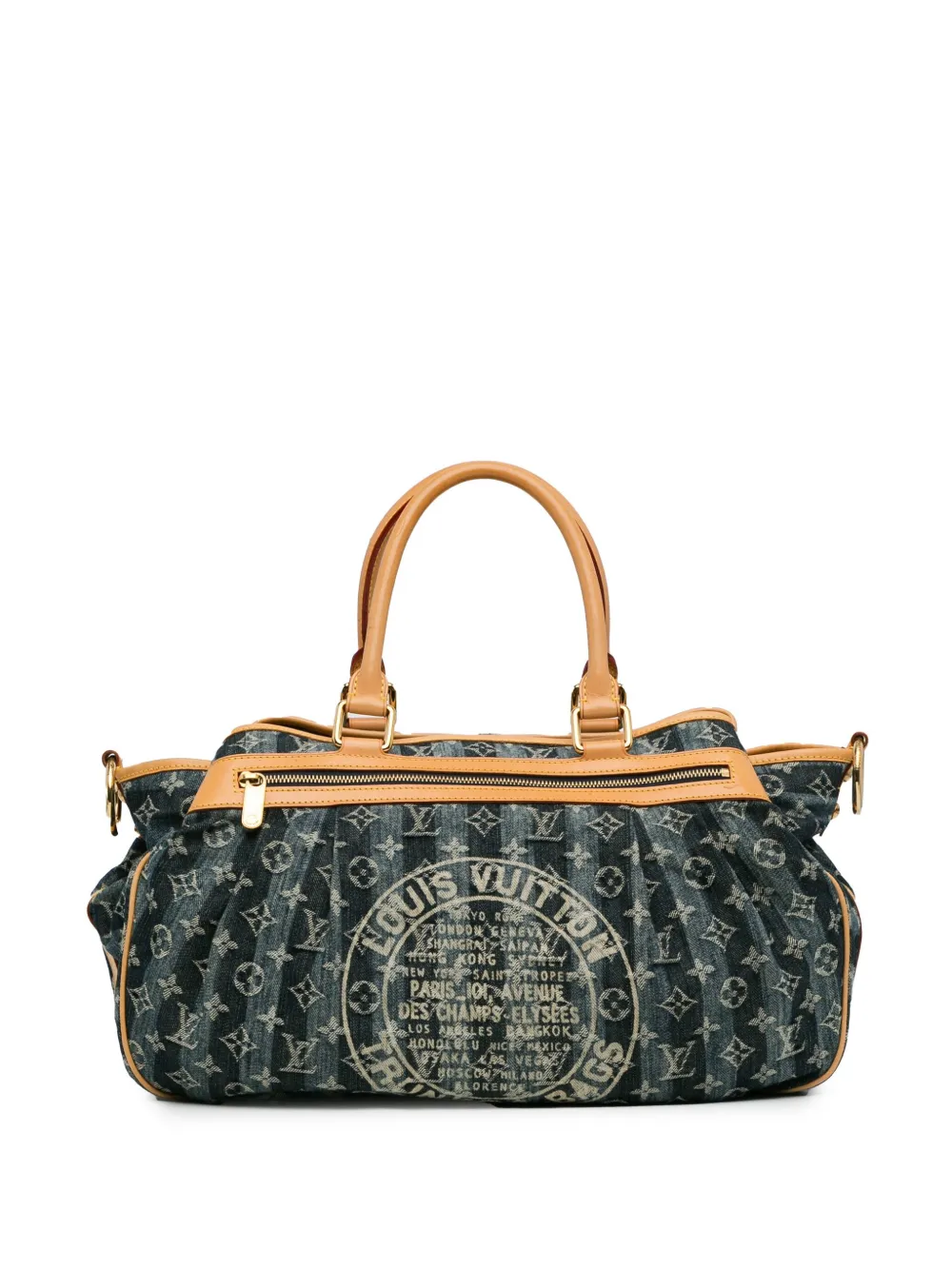 Louis vuitton monogram denim bag sale