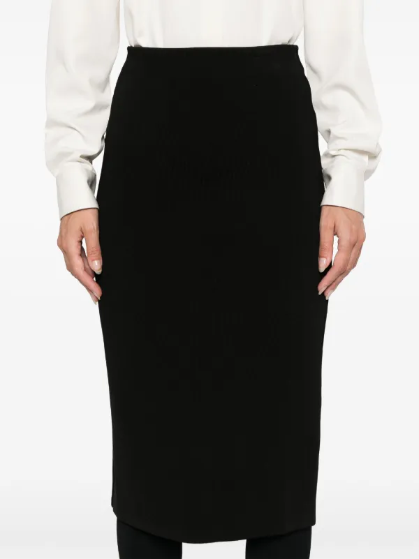 スカート THE ROW SS25 The Row Skirts Black The Row SKIRT スカート - Navy | FWRD