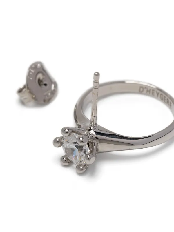 D’HEYGERE ピアス　シルバー d'heygere (Ear)Ring ピアス | シルバートーン | FARFETCH JP