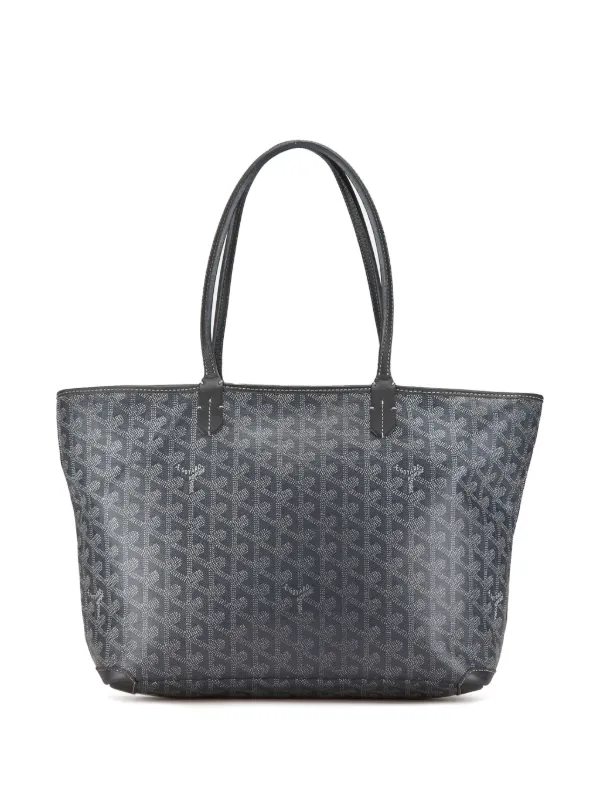 Goyard Pre Owned 2016 Goyardine Artois PM Tote Bag Grey FARFETCH AE