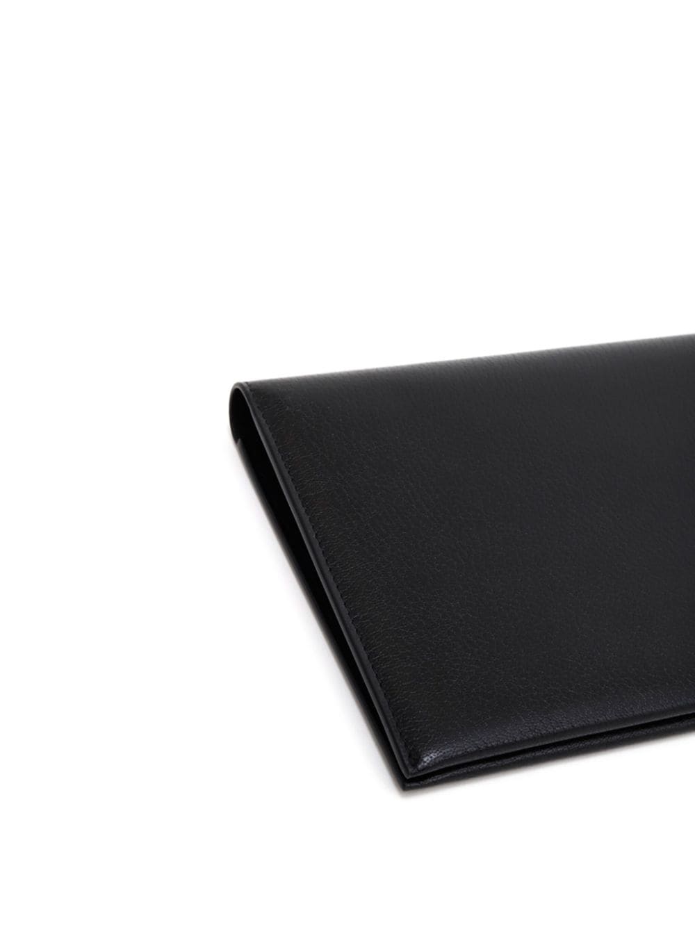 Shop The Row Leather Wallet In Schwarz