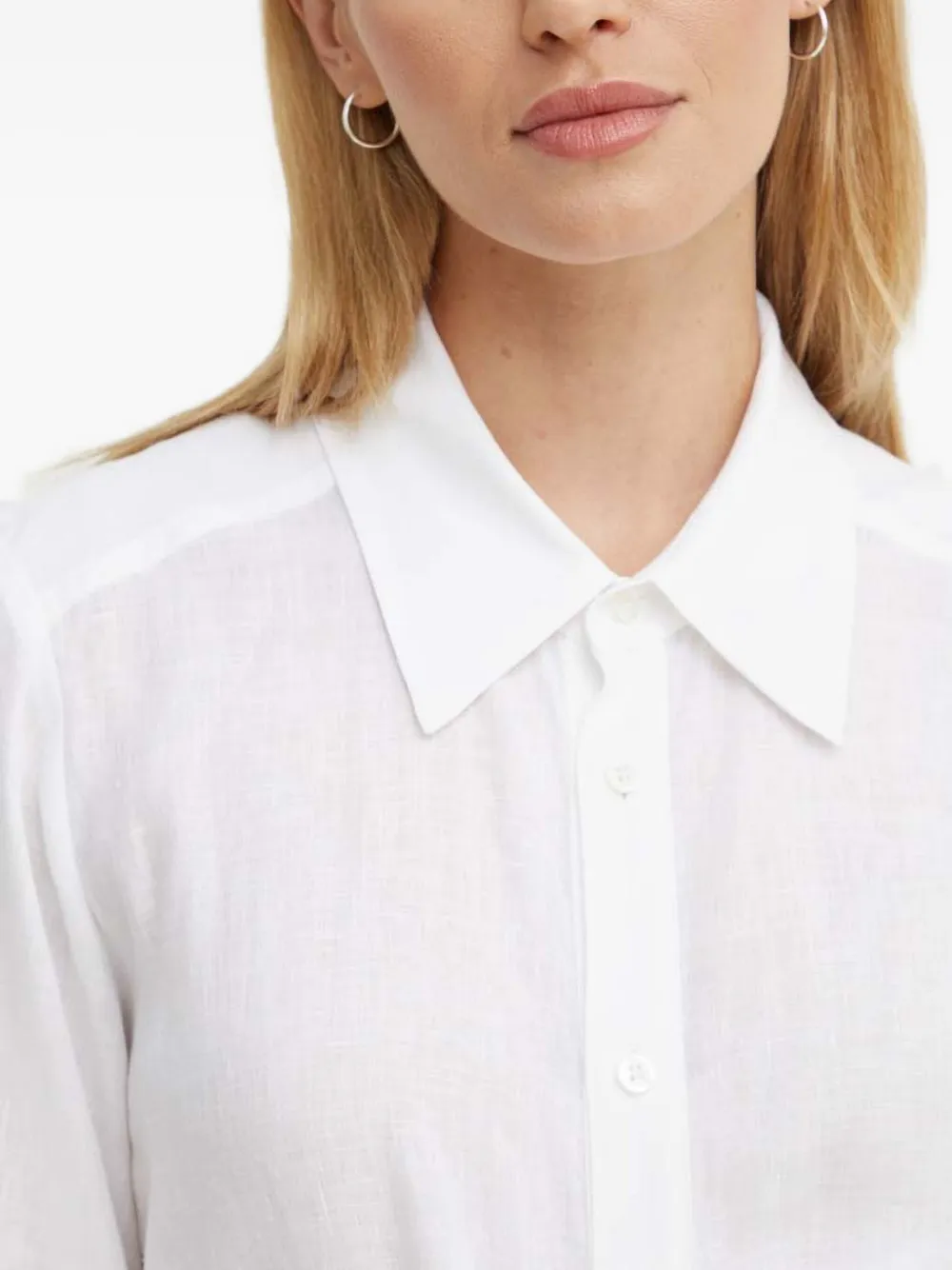 A.L.C. Carson blousejurk met gestrikte voorkant Wit