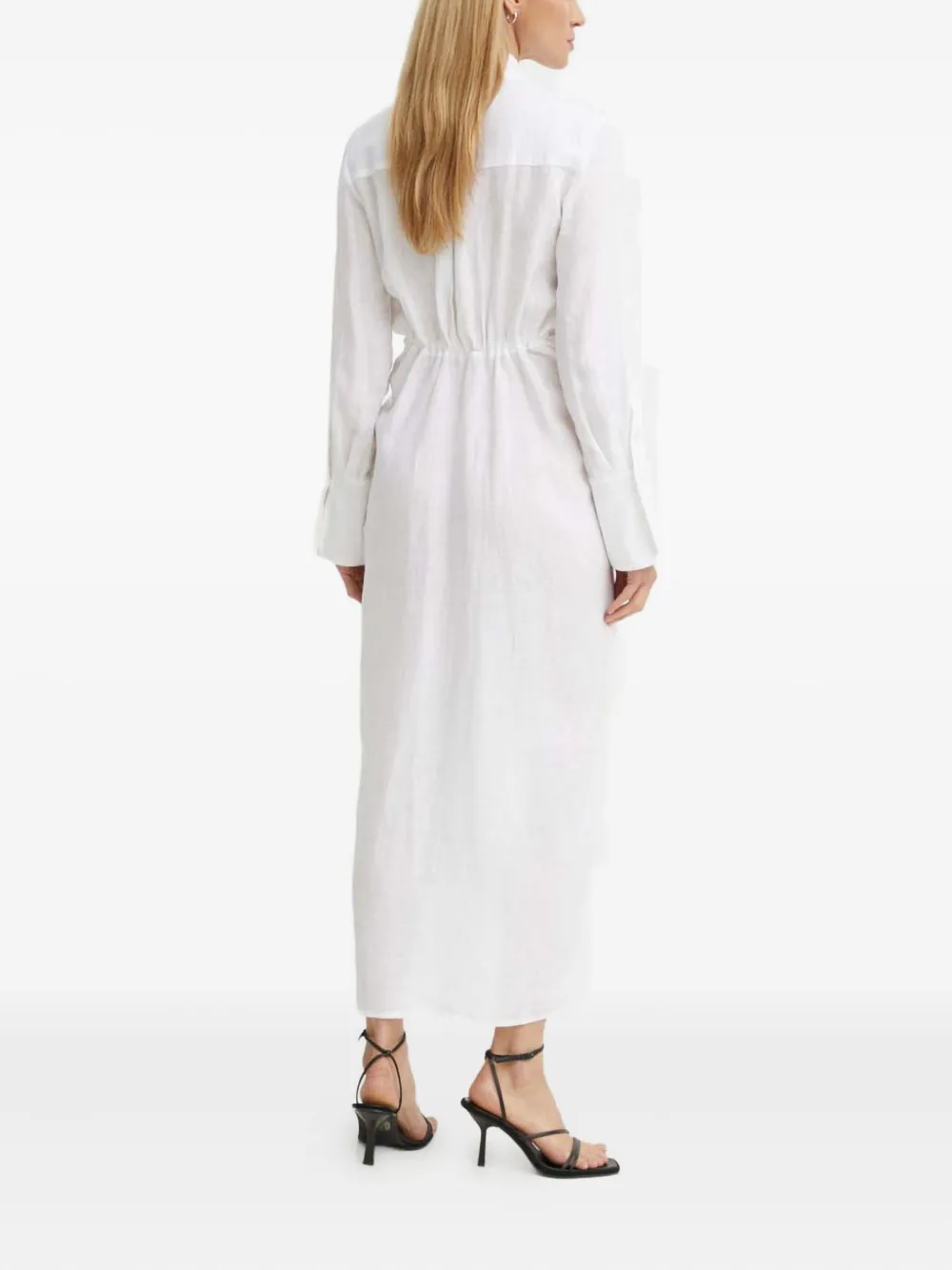 A.L.C. Carson blousejurk met gestrikte voorkant Wit