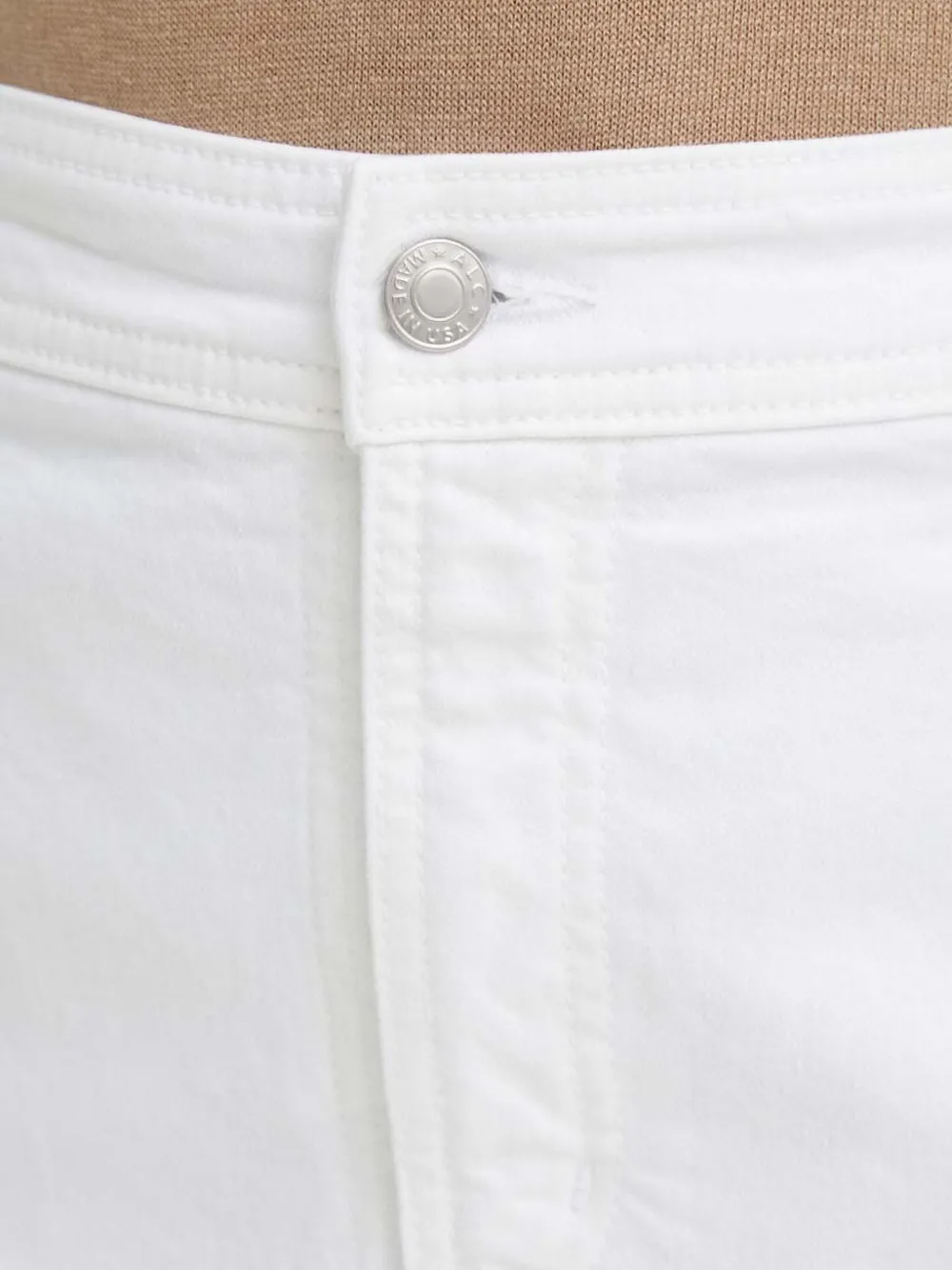 A.l.c Hunter Denim Maxi Skirt In White