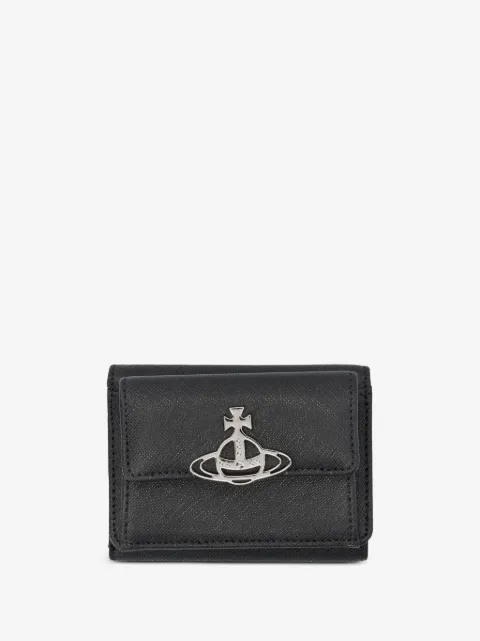 Vivienne Westwood Orb plaque trifold wallet