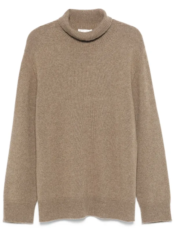 The Row Sweater Neutral Pullover Cashmere shops Sweater Small