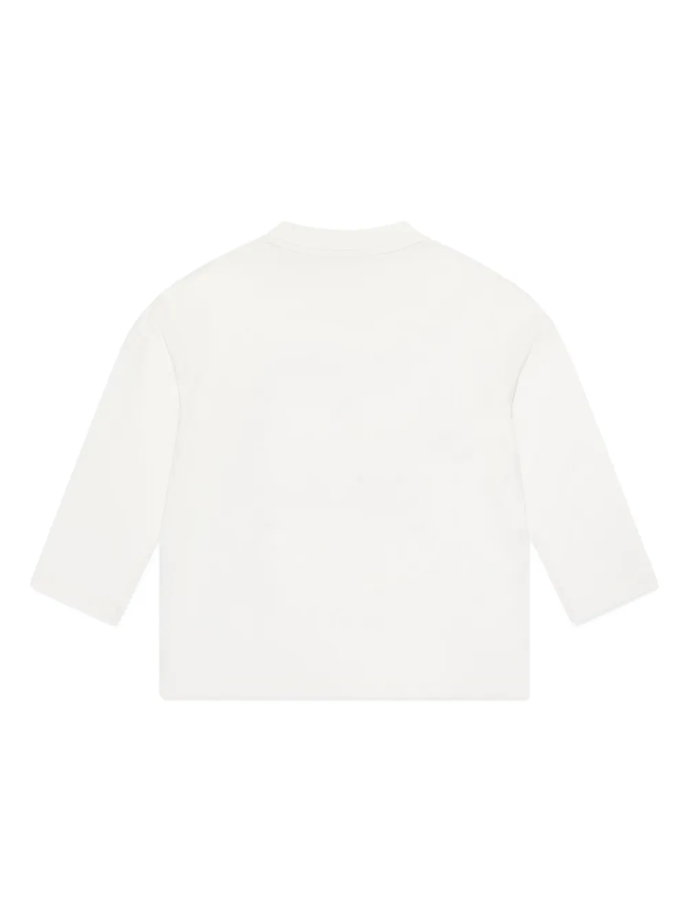 Emporio Armani Kids T-shirt met logopatch en grafische print - Wit