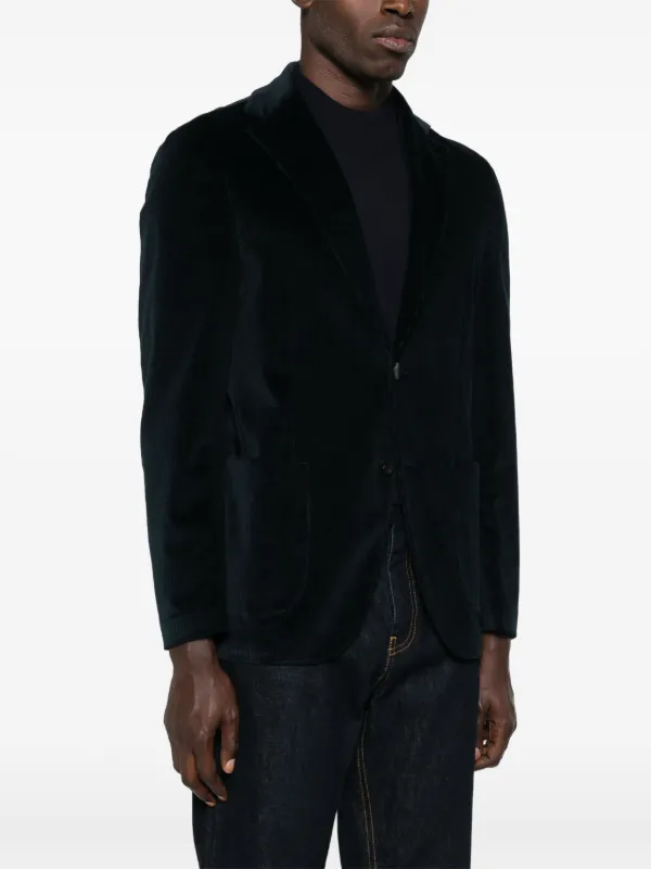 Lardini コーデュロイ ジャケット | ブルー | FARFETCH JP
