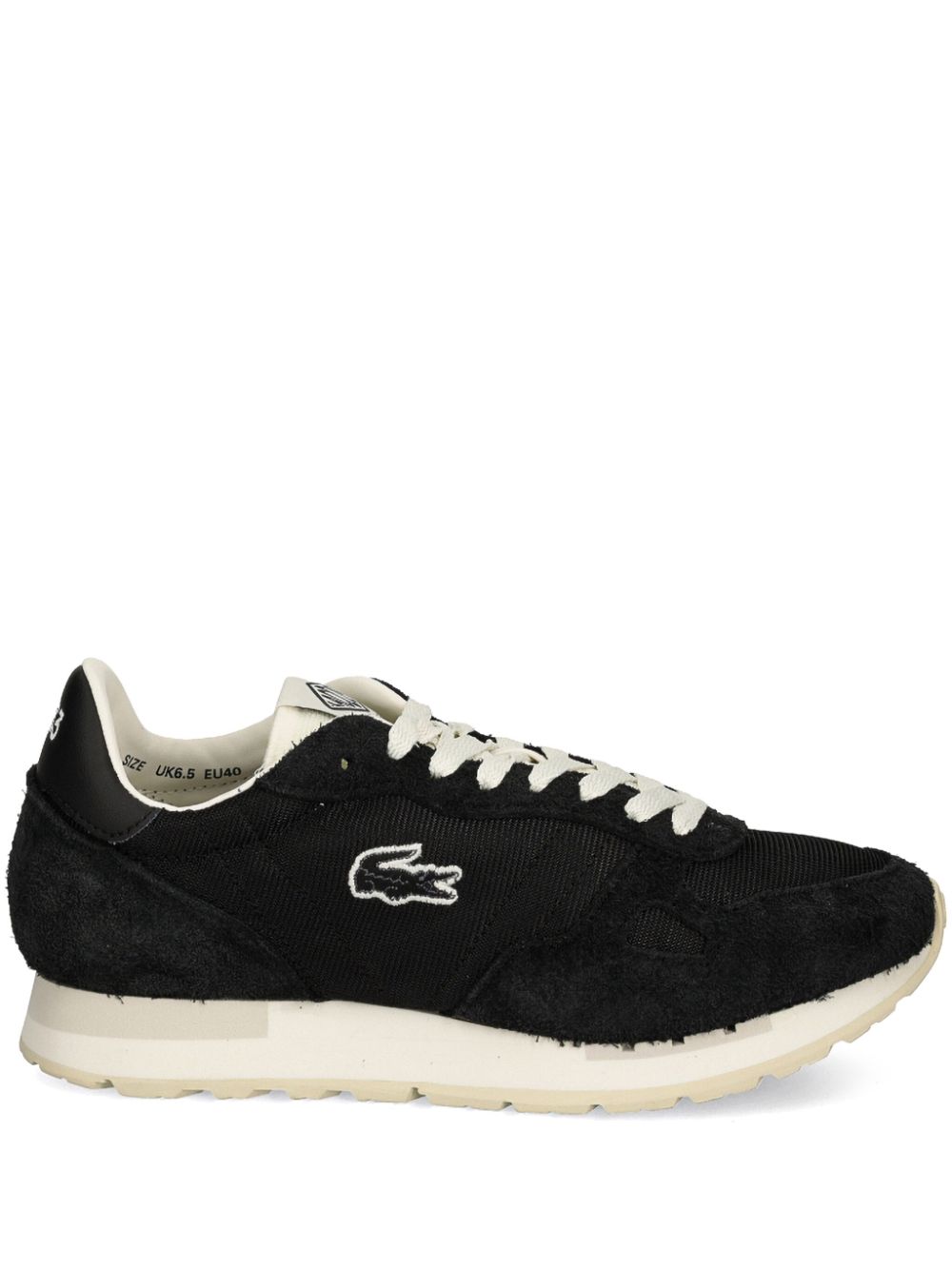 Lacoste appliqué-logo low-top sneakers Black