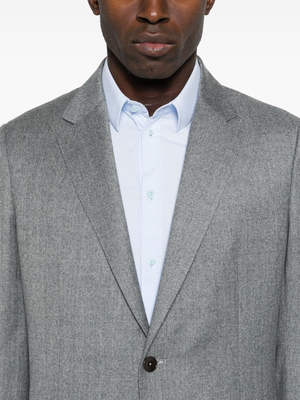 Shop Zegna Wool Suit In Grey