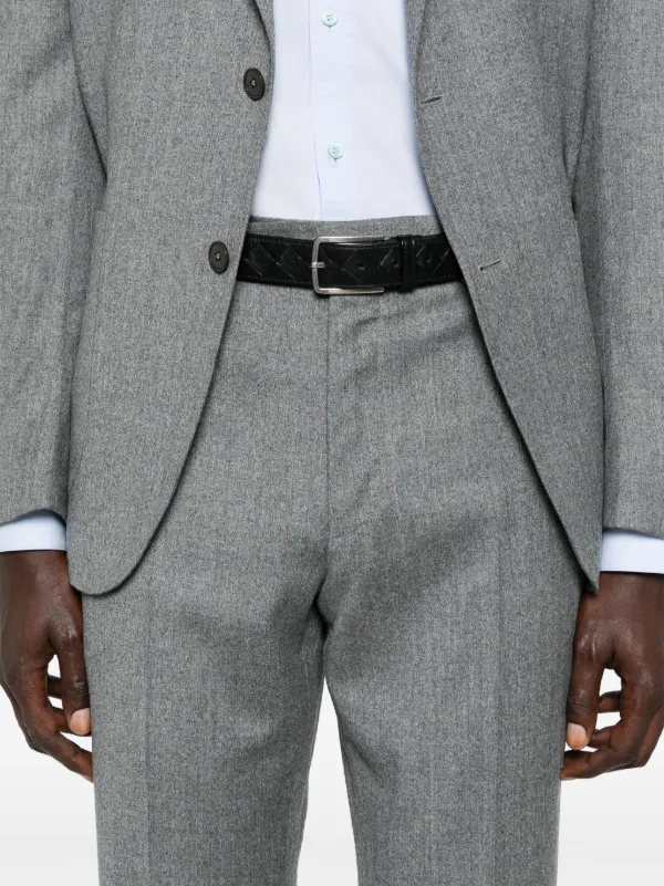 Zegna ウール スーツ | グレー | FARFETCH JP