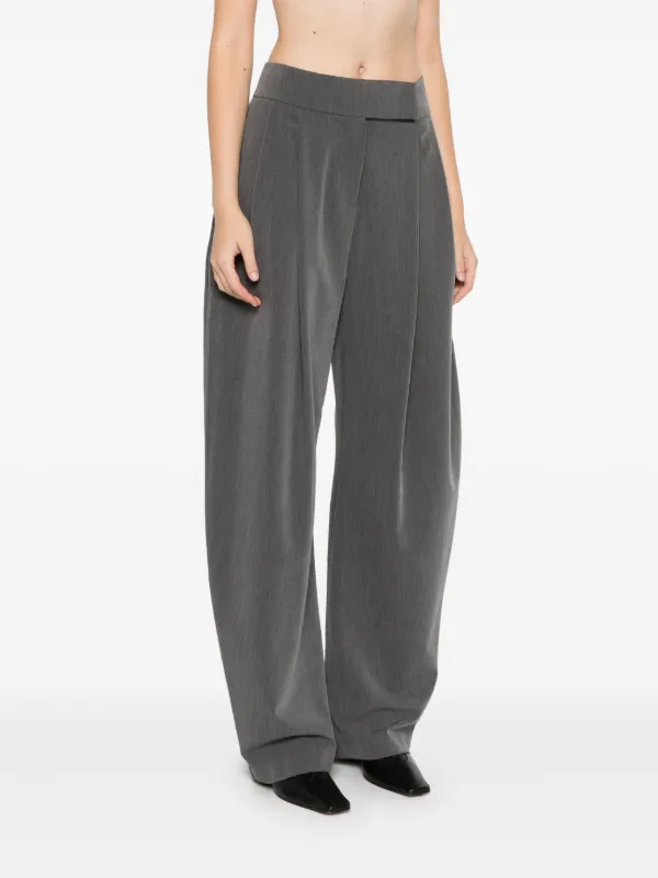 PINKO Darted Tailored Trousers | Grey | FARFETCH IN
