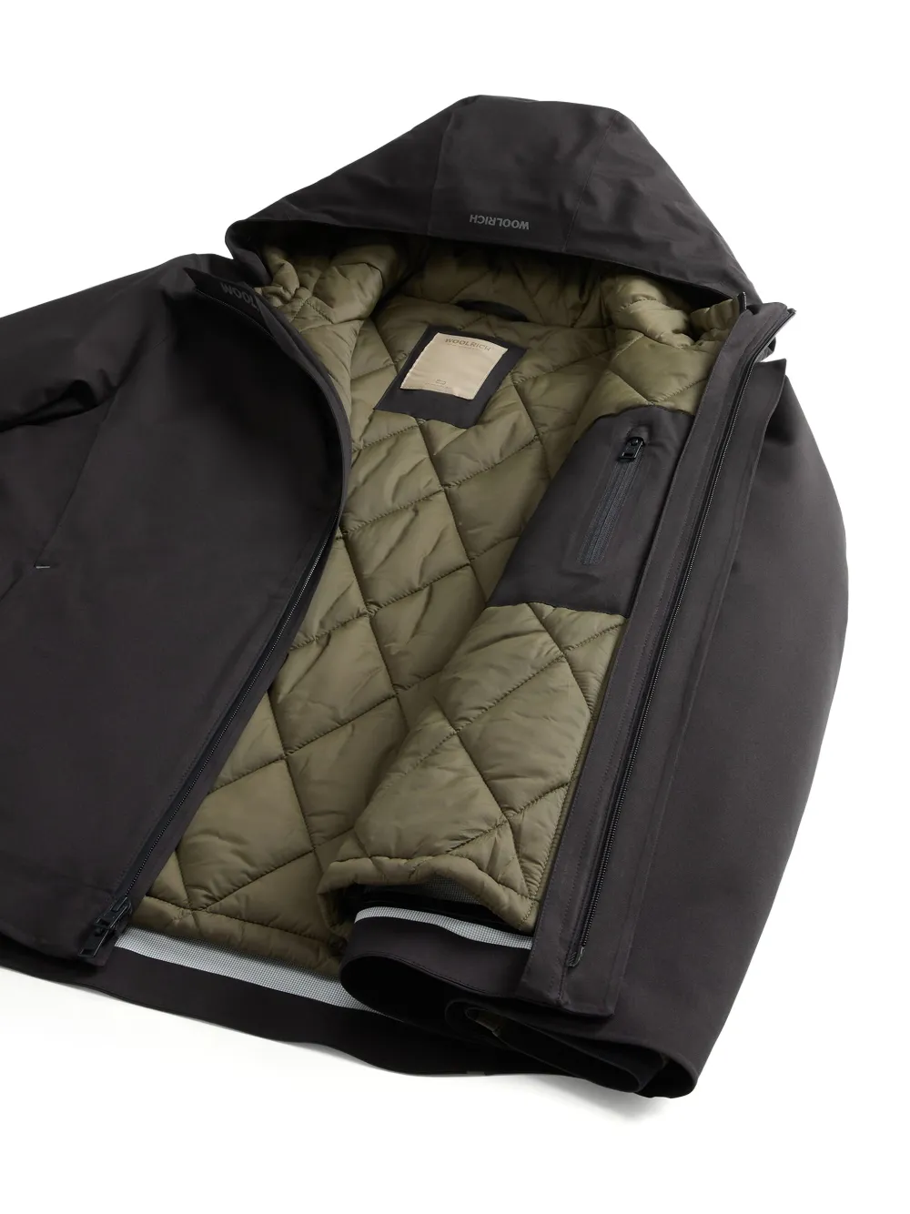 Woolrich Crestmont Jacket Black FARFETCH