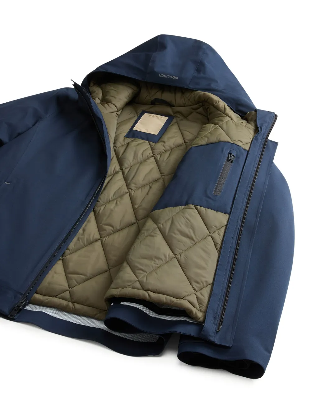 Woolrich Crestmont jack Blauw