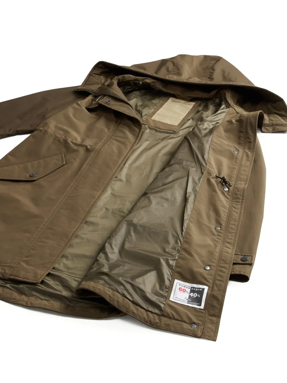 Woolrich Authentic 3 in 1 parka Groen