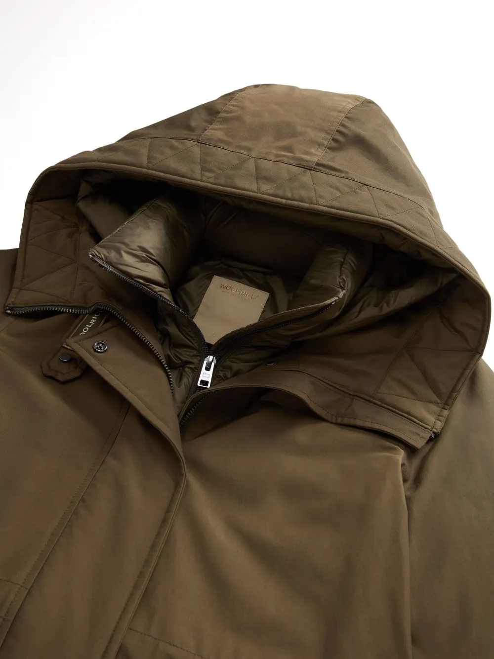 Woolrich Authentic 3 in 1 parka Groen