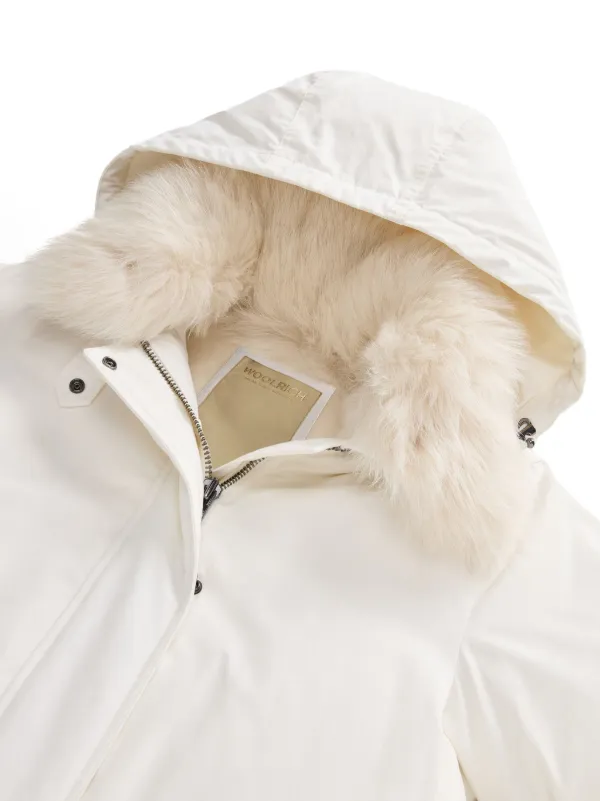 Woolrich Arctic Medium Parka White FARFETCH IN