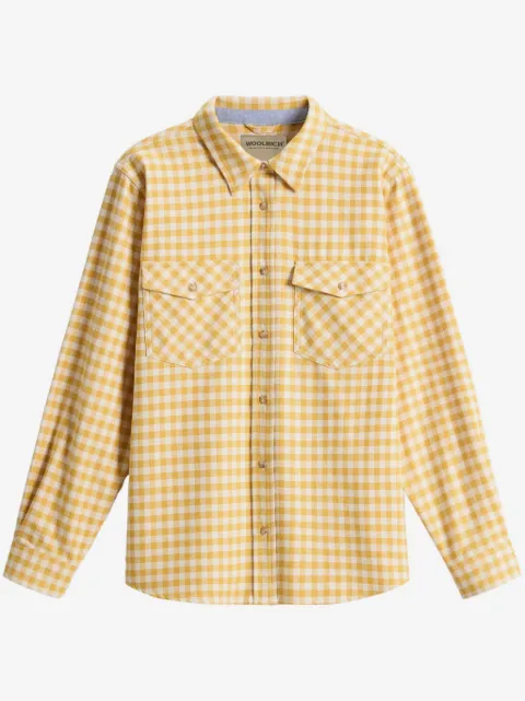 Woolrich 체크 패턴 플란넬 셔츠
