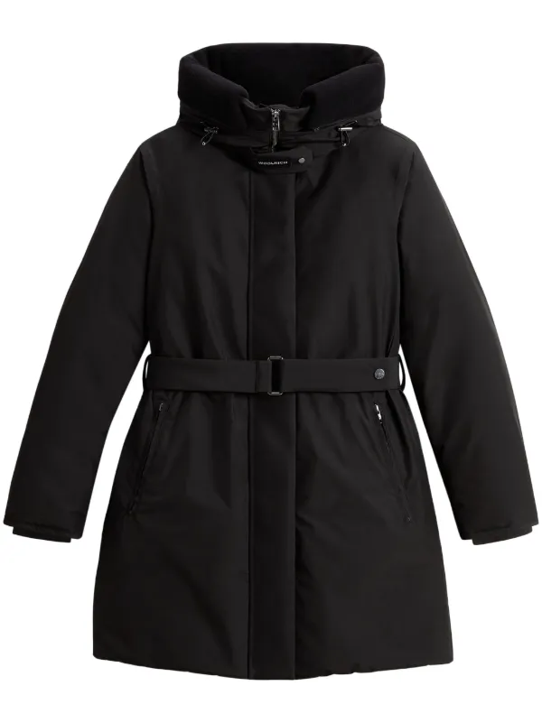 Woolrich Arctic Parka Coat Black FARFETCH IE