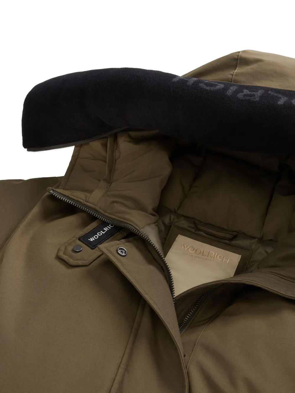 Woolrich Arctic parka Groen