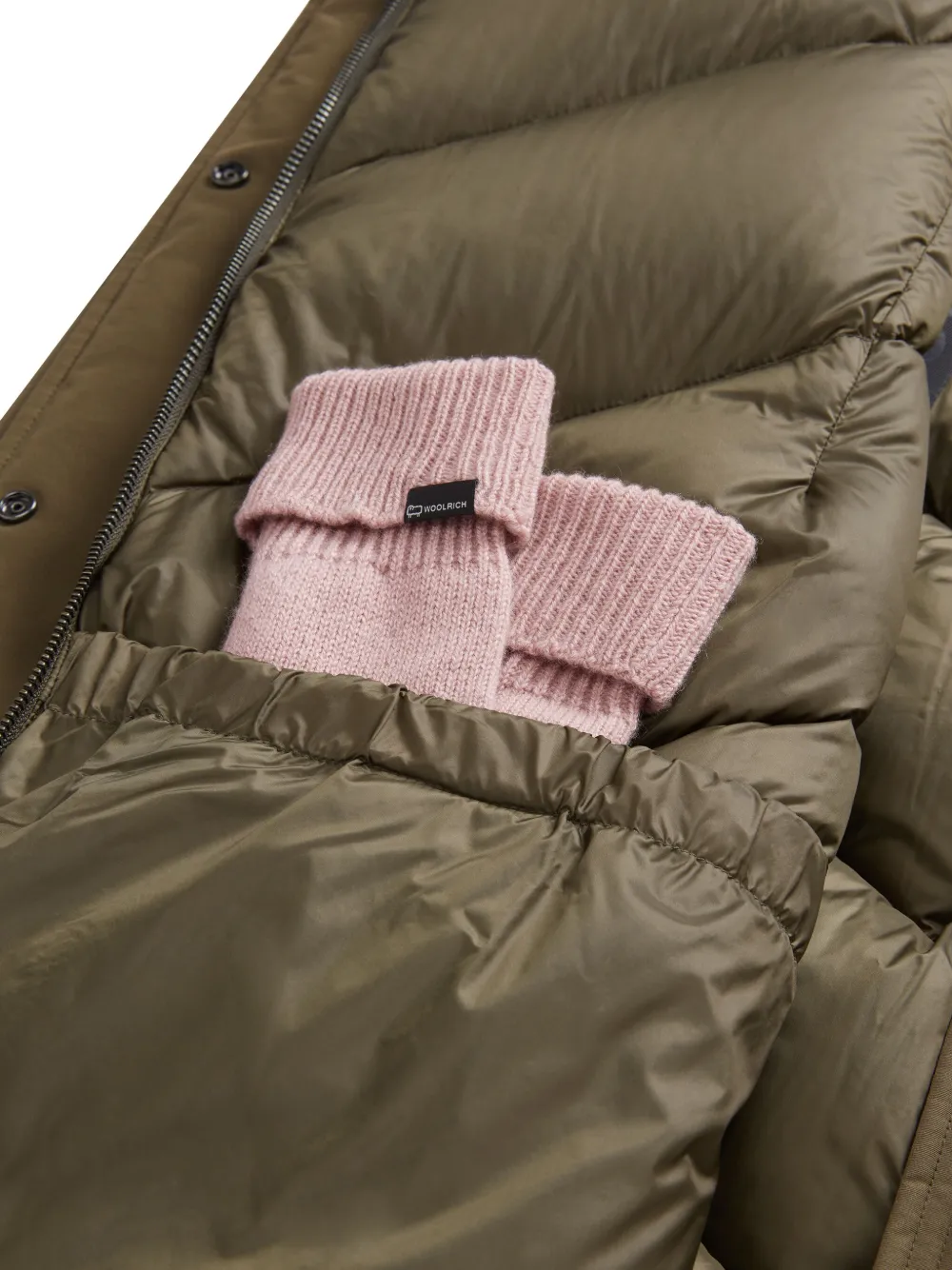 Woolrich Arctic parka Groen