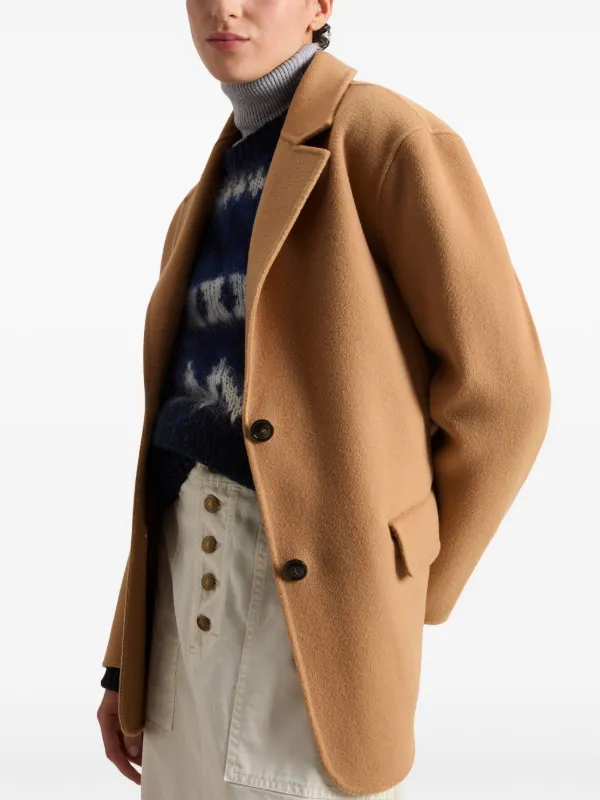 Woolrich Virgin Wool Blazer | Brown | FARFETCH