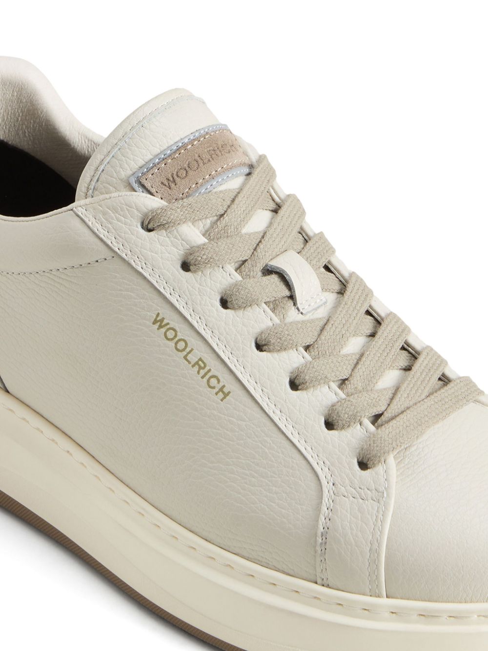 Woolrich Sneakers met ronde neus Beige