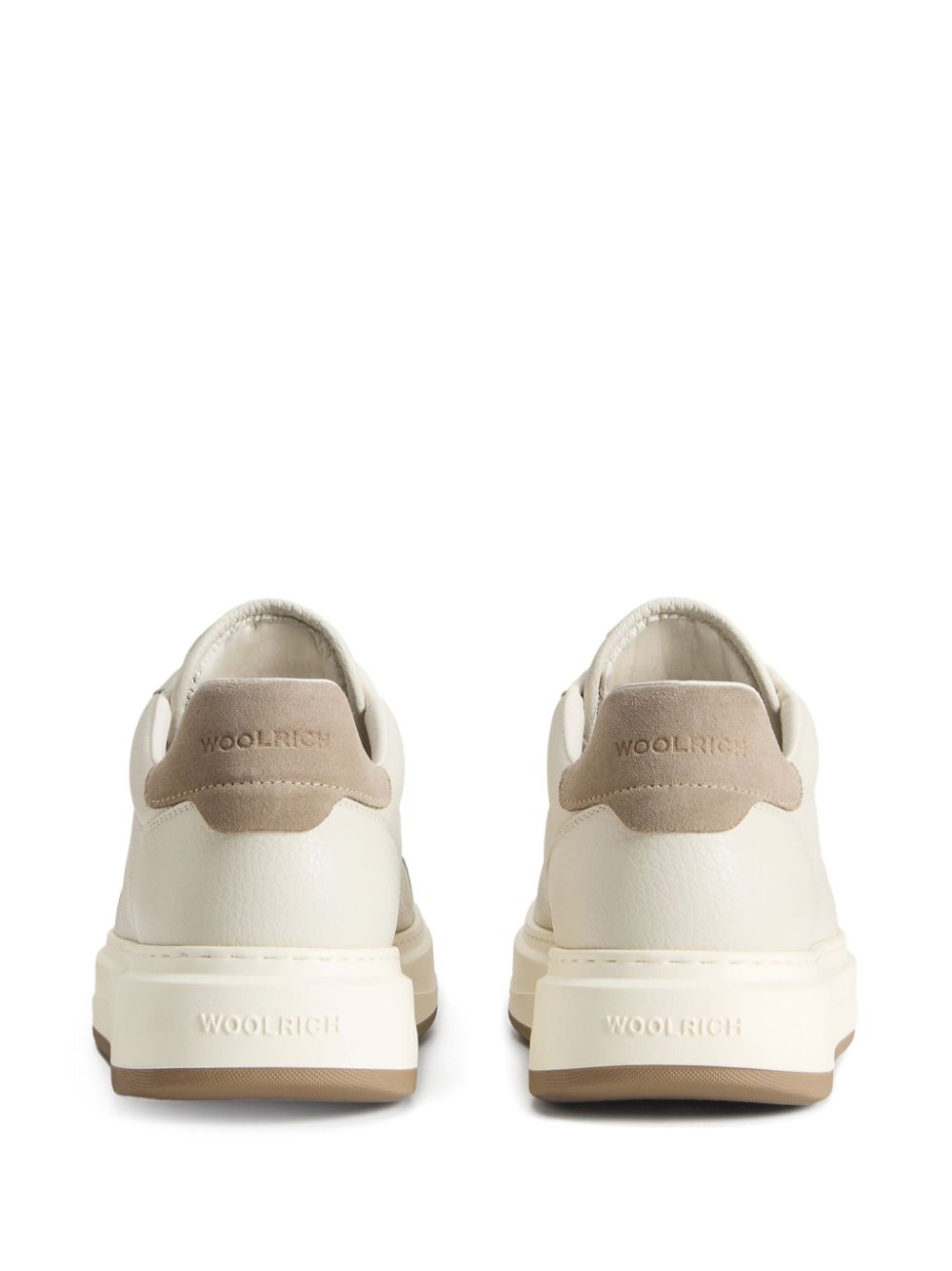 Woolrich Sneakers met ronde neus Beige