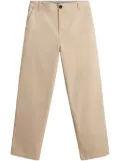 Woolrich twill straight-leg trousers - Neutrals